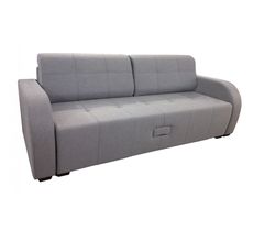 Прямой диван Маркиз тик-так серый